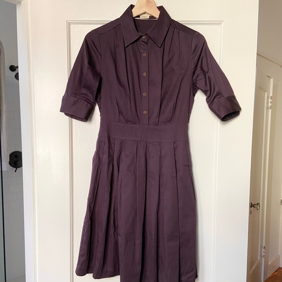 •Lilly’s Closet• Purple shirt dress - Picture 6 of 7